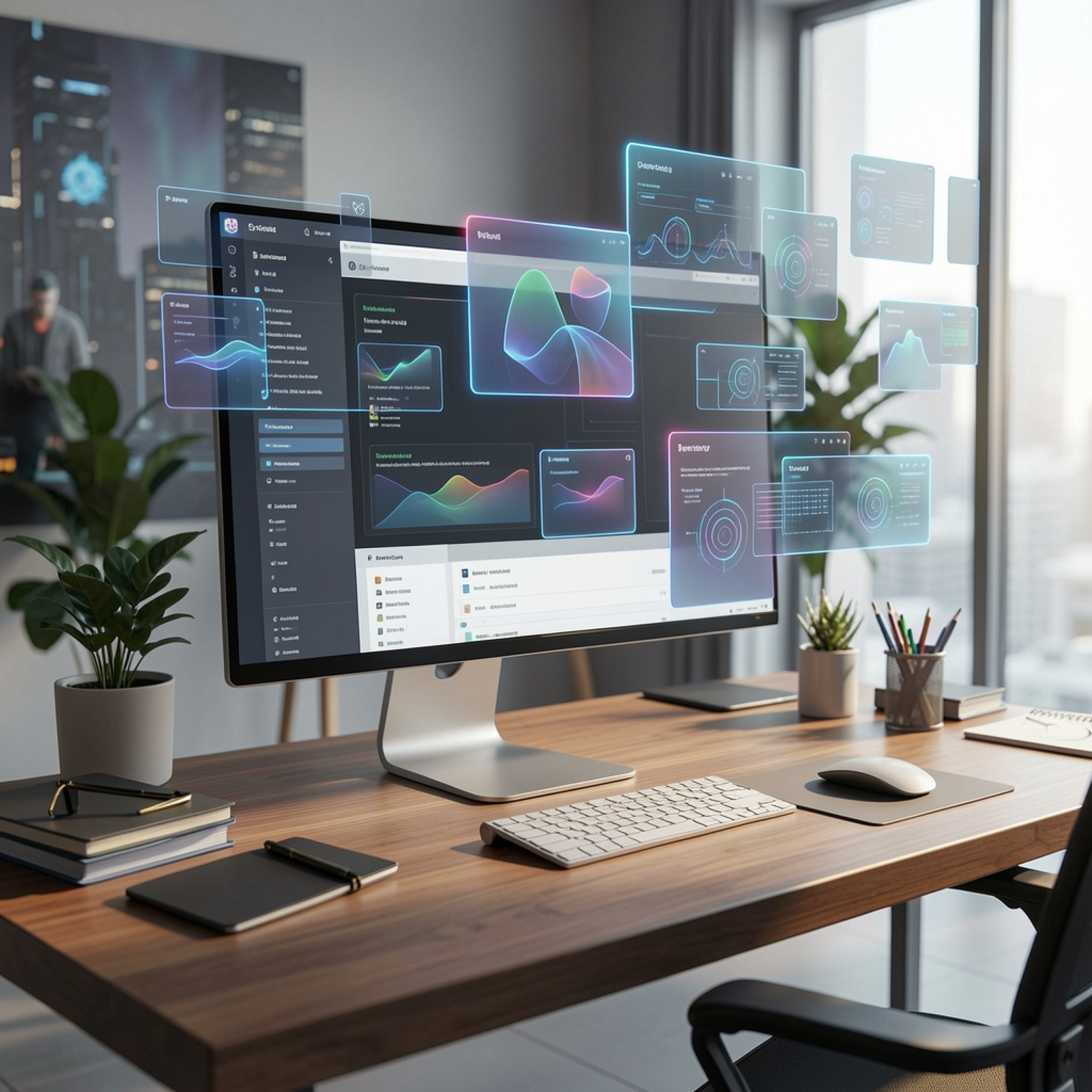 Custom web development illustration