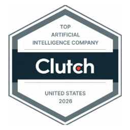 Top Artificial Intelligence Company United States 2026 - Clutch Badge